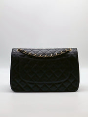CHANEL Classic Flap Jumbo 30 - Black with Gold Hardware [Series 18]