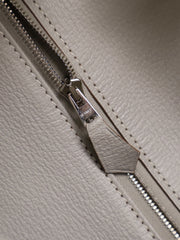 HERMES Birkin 30 - Lime with Palladium Hardware [🄽]