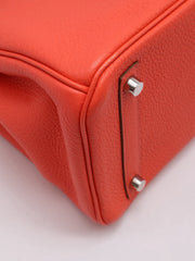 HERMES Birkin 30 - Rose Texas with Palladium Hardware [🅁]