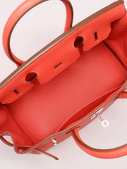 HERMES Birkin 30 - Rose Texas with Palladium Hardware [🅁]