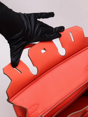 HERMES Birkin 30 - Rose Texas with Palladium Hardware [🅁]