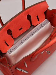 HERMES Birkin 30 - Rose Texas with Palladium Hardware [🅁]