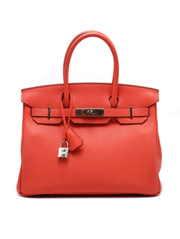 HERMES Birkin 30 - Rose Texas with Palladium Hardware [🅁]