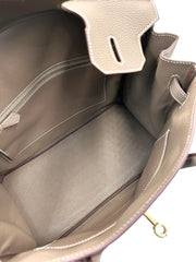 HERMES Birkin 30 - Etoupe with Gold Hardware