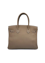 HERMES Birkin 30 - Etoupe with Gold Hardware
