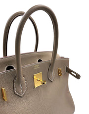 HERMES Birkin 30 - Etoupe with Gold Hardware