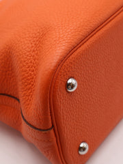 HERMES Bolide 31 - Orange with Palladium Hardware [T]