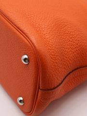 HERMES Bolide 31 - Orange with Palladium Hardware [T]