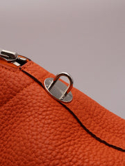 HERMES Bolide 31 - Orange with Palladium Hardware [T]