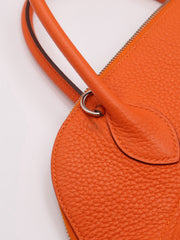 HERMES Bolide 31 - Orange with Palladium Hardware [T]