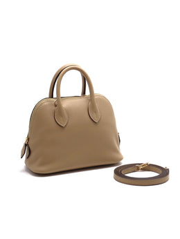 HERMES Mini Bolide - Trench with Champagne Gold Hardware