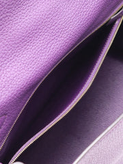 HERMES Kelly 32 - Ultraviolet with Gold Hardware [🄿]