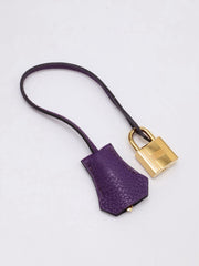 HERMES Kelly 32 - Ultraviolet with Gold Hardware [🄿]