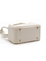 HERMES Mini Lindy - New White with Gold Hardware