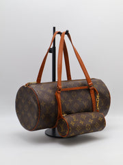 LOUIS VUITTON Papillon 30 with Pouch - Monogram