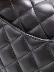CHANEL Classic Square Mini Flap Bag 17 - Black with Gold Hardware [Series 23]