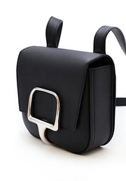 HERMES Della Mini - Noir with Palladium Hardware