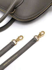 HERMES Mini Bolide - Gris Meyer with Gold Hardware