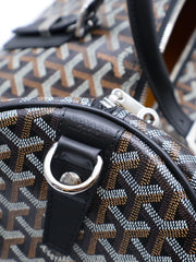 GOYARD Goyardine Croisiere 45 Duffle Bag - Black