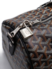 GOYARD Goyardine Croisiere 45 Duffle Bag - Black