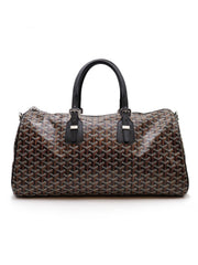 GOYARD Goyardine Croisiere 45 Duffle Bag - Black