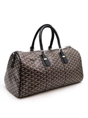 GOYARD Goyardine Croisiere 45 Duffle Bag - Black