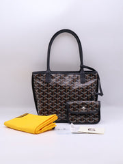 GOYARD Anjou Mini Tote - Black