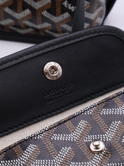 GOYARD Anjou Mini Tote - Black