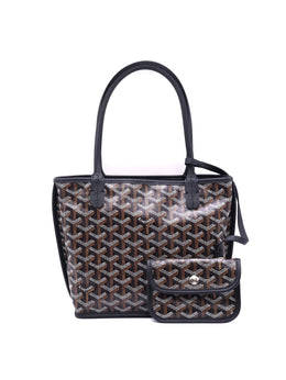 GOYARD Anjou Mini Tote - Black