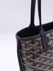 GOYARD Anjou Mini Tote - Black