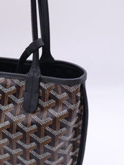GOYARD Anjou Mini Tote - Black