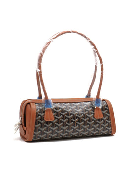 GOYARD Bonbonnière Baguette Bag - Brown