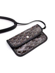 GOYARD Classic Linen Canvas Tote Small - Black