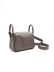 HERMES Mini Lindy - Gris Meyer with Palladium Hardware