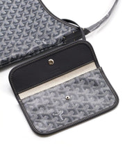 GOYARD Goyardine Bohème Hobo Bag – Grey