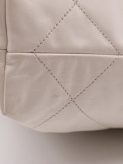 CHANEL 22 Handbag Small - White with Gold Hardware