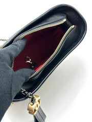 CHANEL Gabrielle Hobo Bag Small - Black [Series number 30]