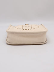 HERMES Mini Evelyne - Nata with Gold Hardware & Polka Dot Strap [Z]