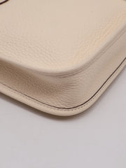 HERMES Mini Evelyne - Nata with Gold Hardware & Polka Dot Strap [Z]