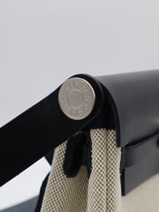 HERMES Herbag Zip 20 - Noir with Palladium Hardware [K]