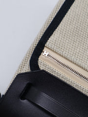 HERMES Herbag Zip 20 - Noir with Palladium Hardware [K]