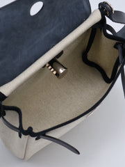 HERMES Herbag Zip 20 - Noir with Palladium Hardware [K]