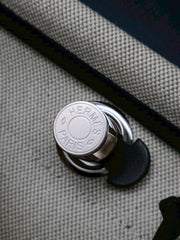 HERMES Herbag Zip 20 - Noir with Palladium Hardware [K]