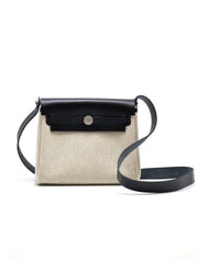 HERMES Herbag Zip 20 - Noir with Palladium Hardware [K]