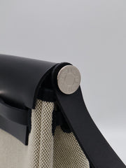 HERMES Herbag Zip 20 - Noir with Palladium Hardware [K]