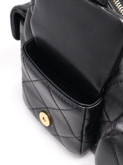 CHANEL 25C Large Hobo Bag Small - Black with Gold Hardware