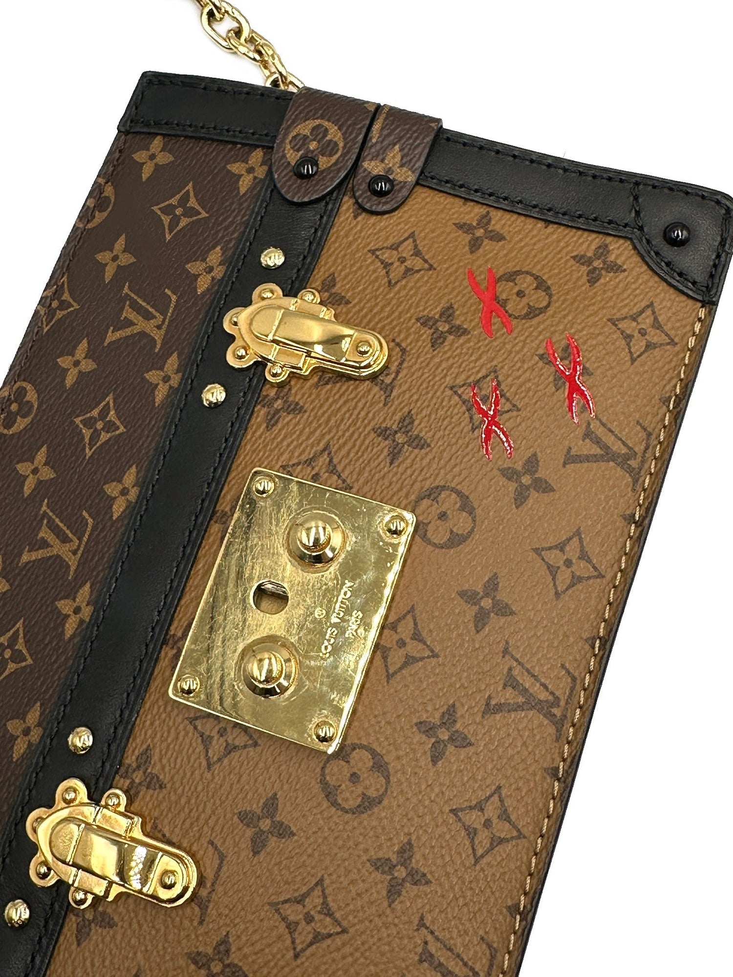 【二手商品】LOUIS VUITTON Trunk clutch