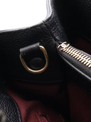 CHANEL Vintage Top Handle Briefcase - Black with Gold Hardware [Series 23]