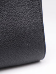CHANEL Vintage Top Handle Briefcase - Black with Gold Hardware [Series 23]