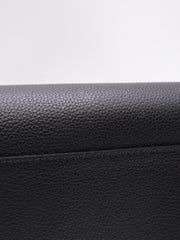 CHANEL Vintage Top Handle Briefcase - Black with Gold Hardware [Series 23]